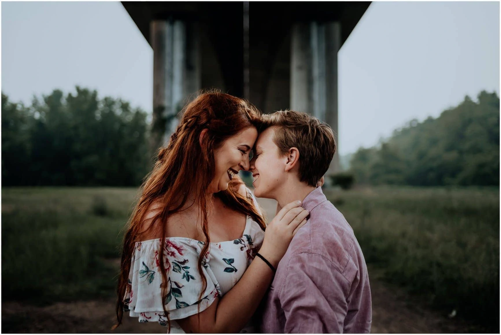 Stormy Belle Isle Adventure Engagement Session